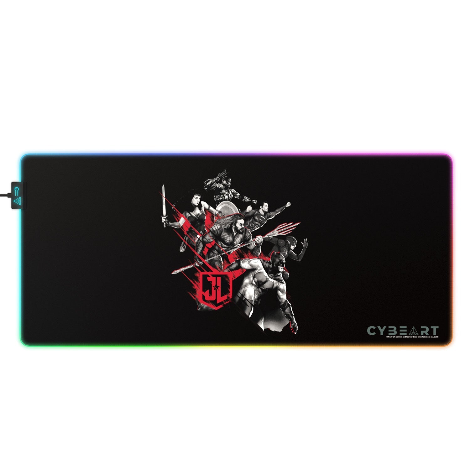 Justice League Gaming Mouse Pad - Ready for Fight Gaming Experience - Shopthatapp.ca