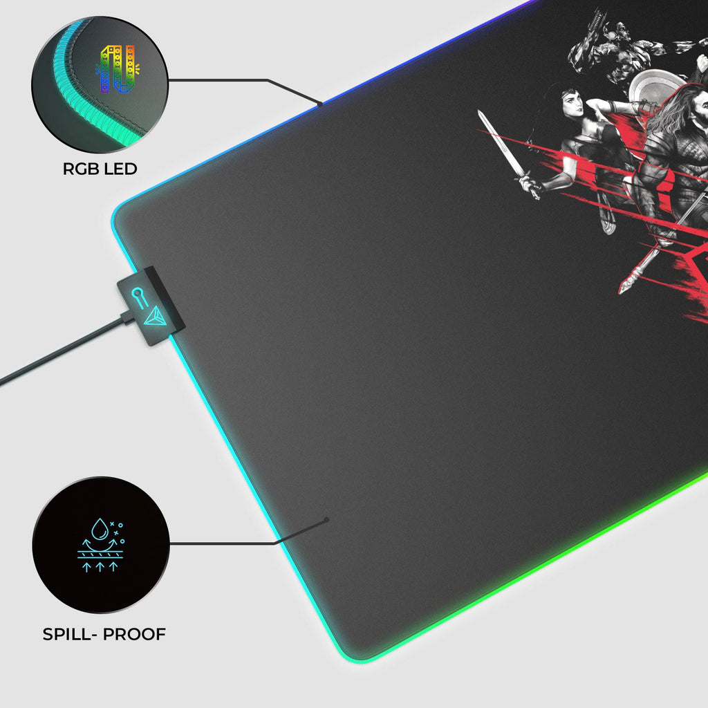 Justice League Gaming Mouse Pad - Ready for Fight Gaming Experience - Shopthatapp.ca