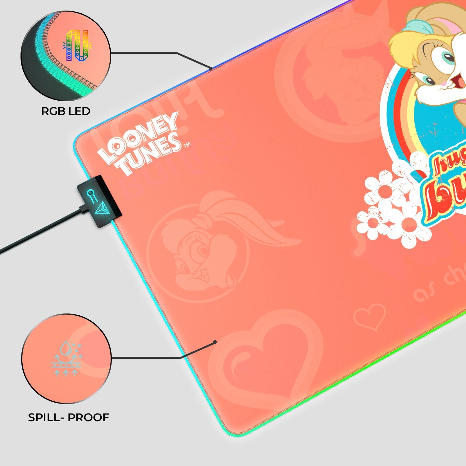 Lola Bunny Mouse Pad - Perfect Gaming Accessory for Fans - Shopthatapp.ca