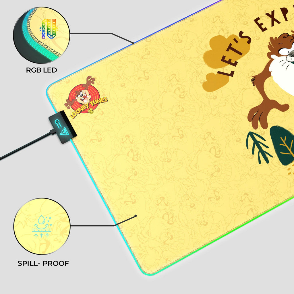 TAZ Tasmanian Devil Gaming Mouse Pad for Ultimate Gaming Performance - Shopthatapp.ca