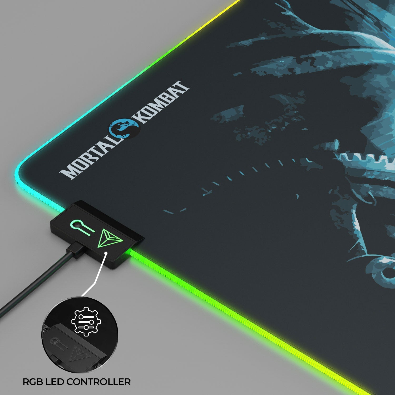 Mortal Kombat Raiden Mouse Pad - Ultimate Gaming Experience - Shopthatapp.ca