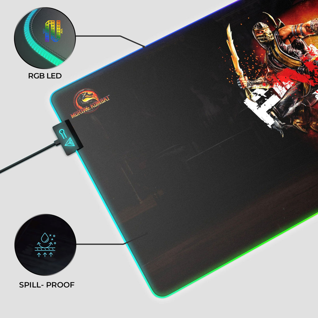 Mortal Kombat FINISH HIM Sub Zero Gaming Mouse Pad - Shopthatapp.ca