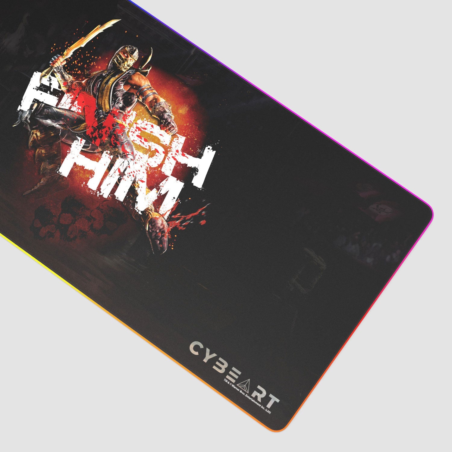 Mortal Kombat FINISH HIM Sub Zero Gaming Mouse Pad - Shopthatapp.ca