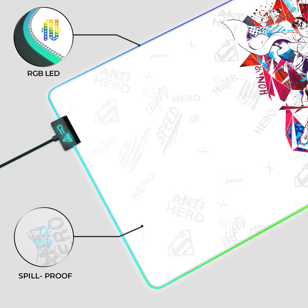 Superman Gaming Mouse Pad - Truth Honor Courage Design - Shopthatapp.ca