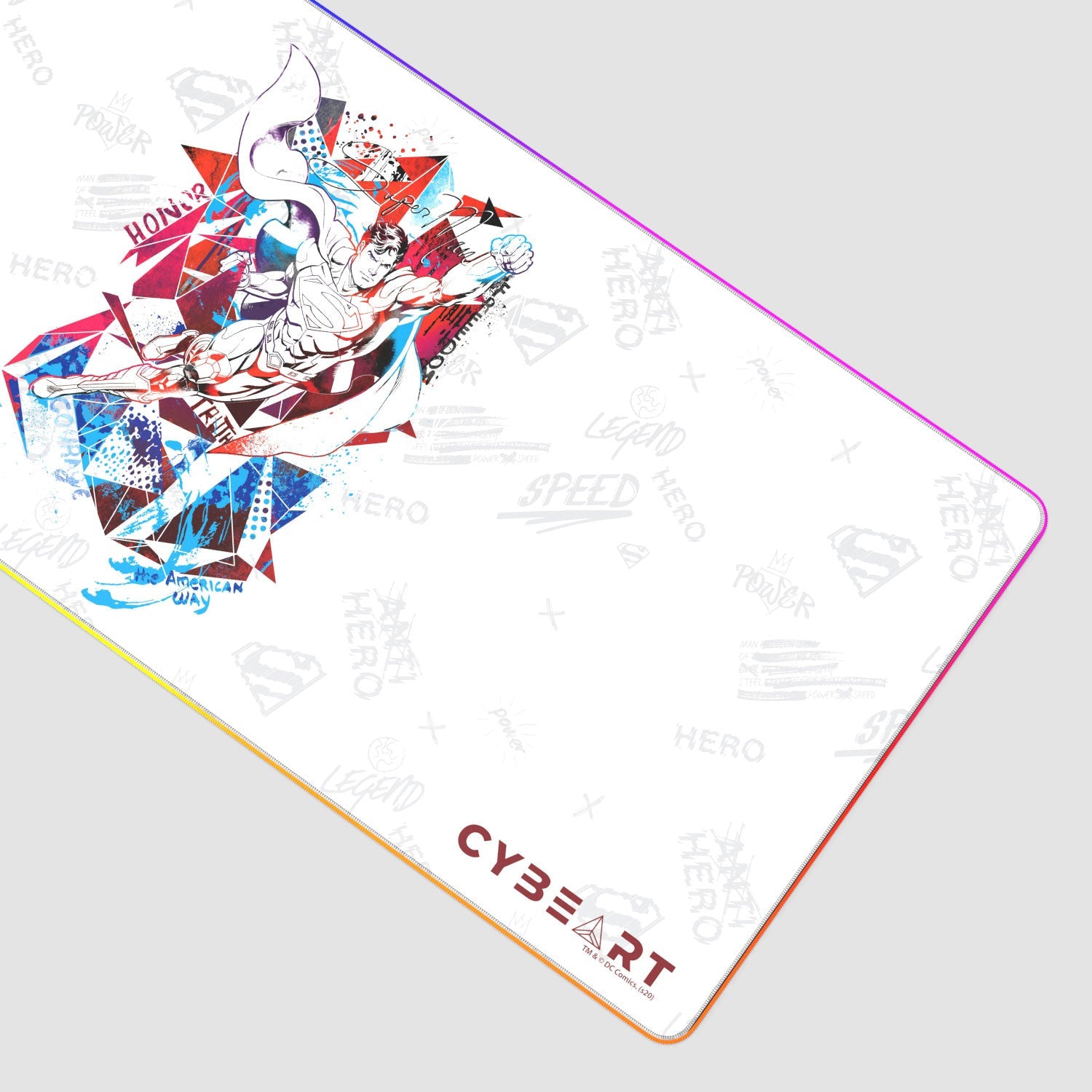 Superman Gaming Mouse Pad - Truth Honor Courage Design - Shopthatapp.ca