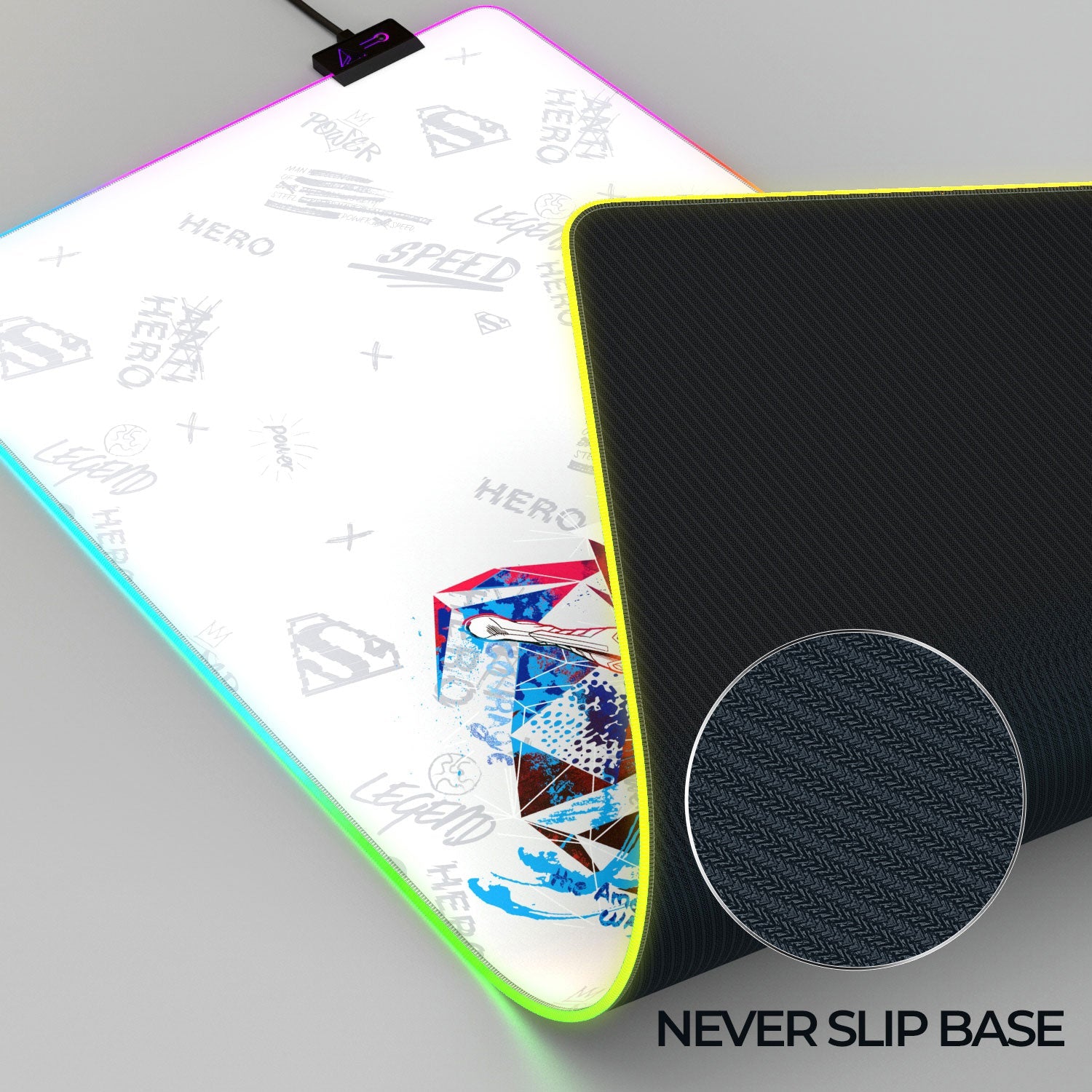 Superman Gaming Mouse Pad - Truth Honor Courage Design - Shopthatapp.ca