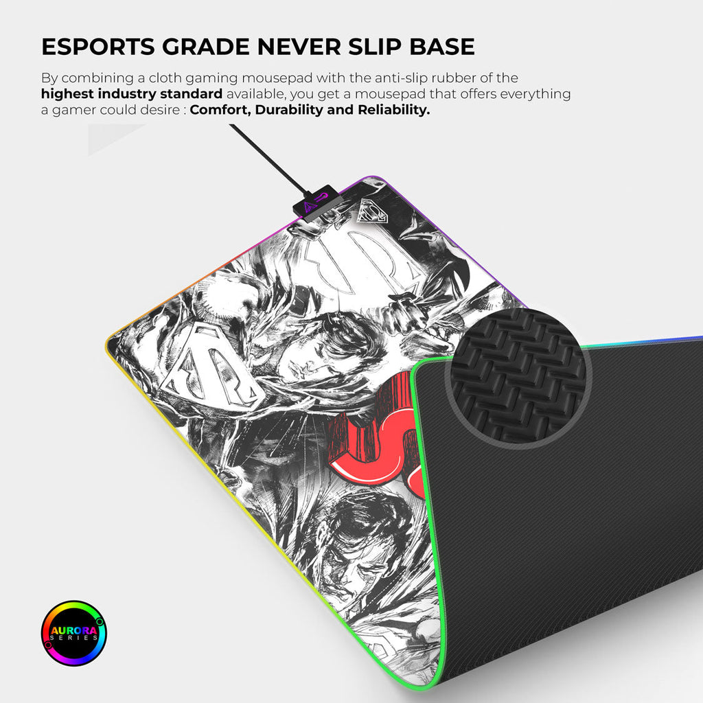 Superman Jim Lee Gaming Mouse Pad for Ultimate Gaming Performance - Shopthatapp.ca