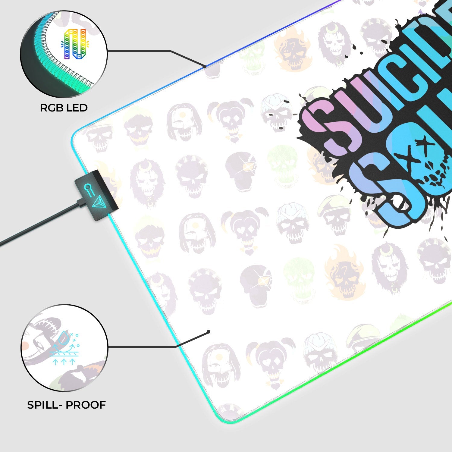 Suicide Squad Mouse Pad for an Ultimate Gaming Experience - Shopthatapp.ca