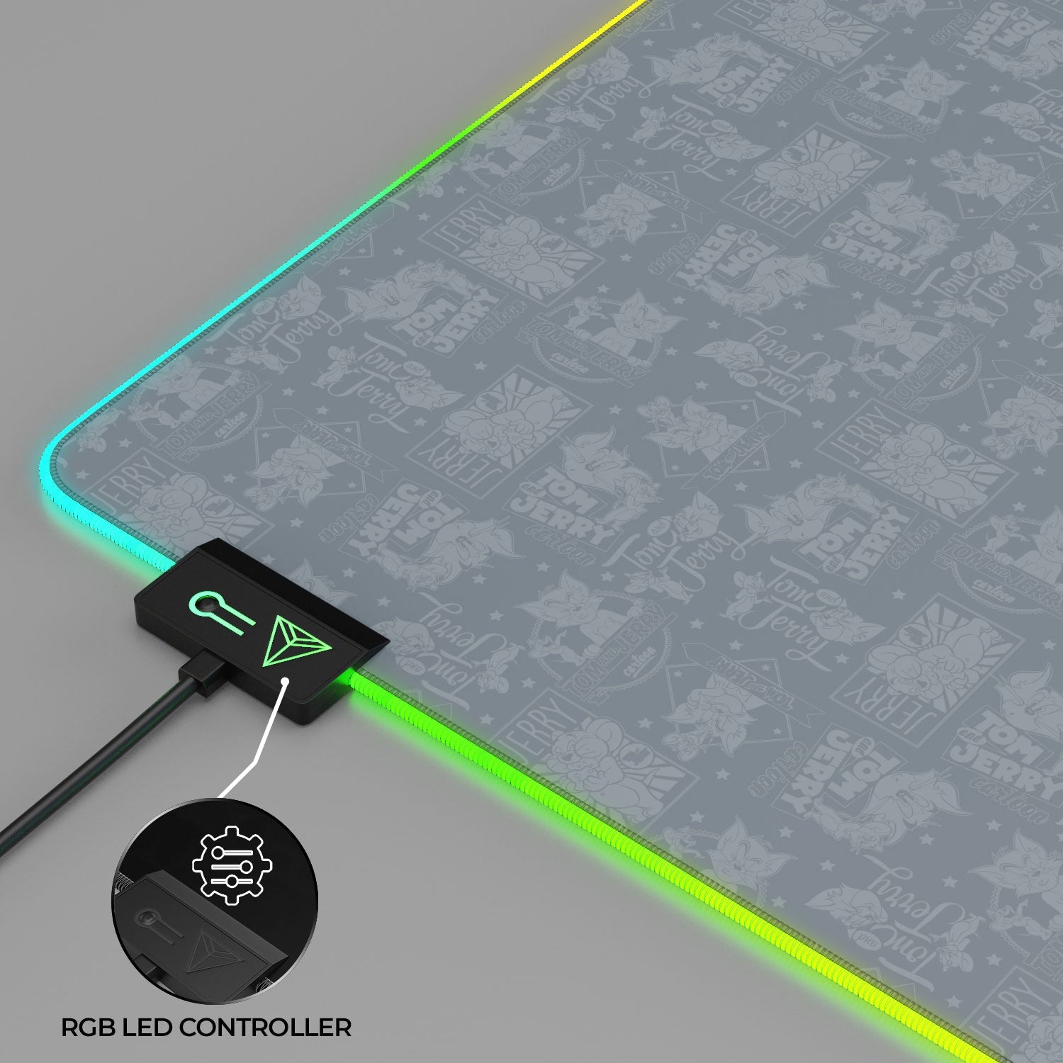 Tom and Jerry Mouse Pad for Gamers – Fun and Functional Gaming Accessory - Shopthatapp.ca