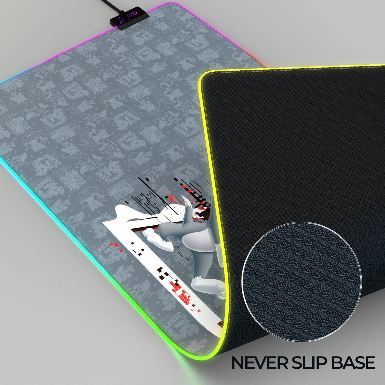 Tom and Jerry Mouse Pad for Gamers – Fun and Functional Gaming Accessory - Shopthatapp.ca