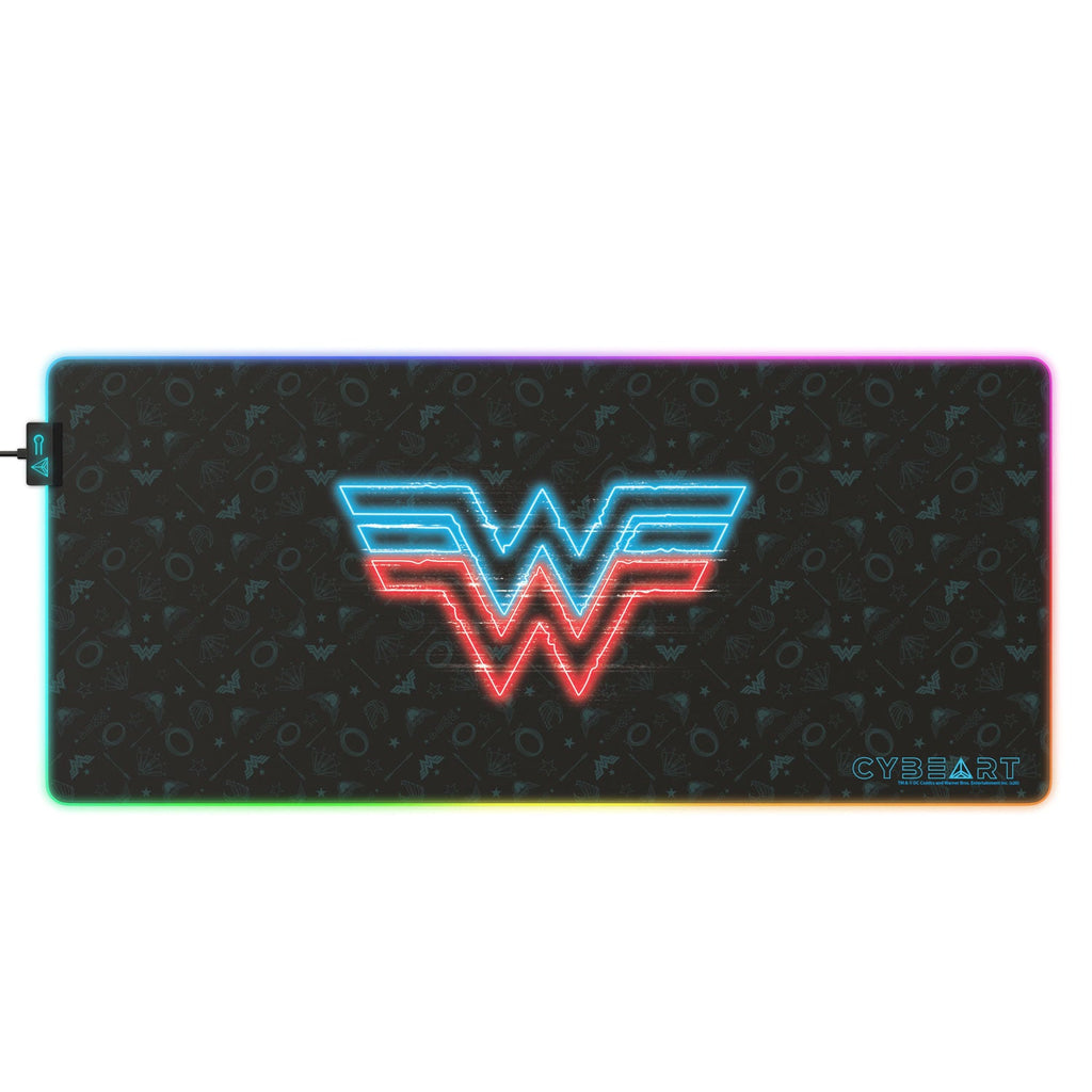 Wonder Woman Gaming Mouse Pad - Electrified Design for Gamers - Shopthatapp.ca