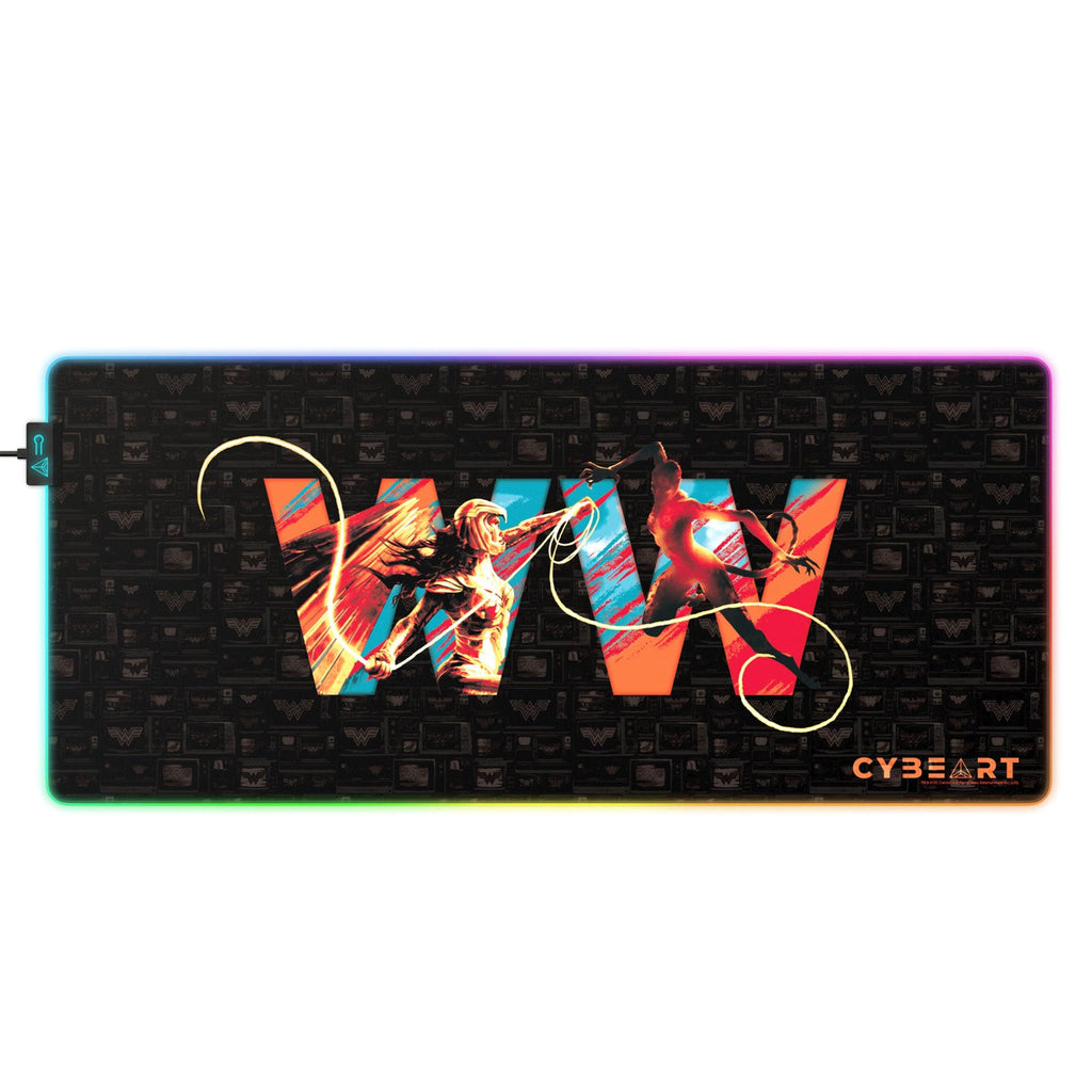 Wonder Woman Gaming Mouse Pad featuring Cheetah Design - Perfect for Gamers - Shopthatapp.ca