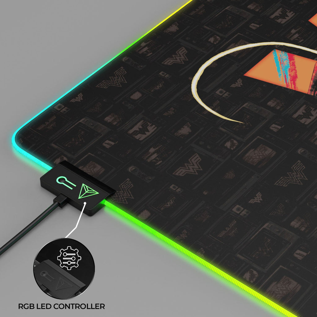 Wonder Woman Gaming Mouse Pad featuring Cheetah Design - Perfect for Gamers - Shopthatapp.ca