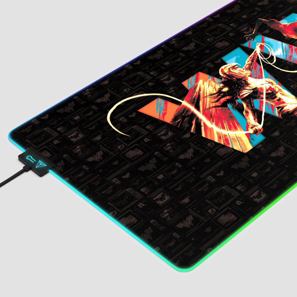 Wonder Woman Gaming Mouse Pad featuring Cheetah Design - Perfect for Gamers - Shopthatapp.ca