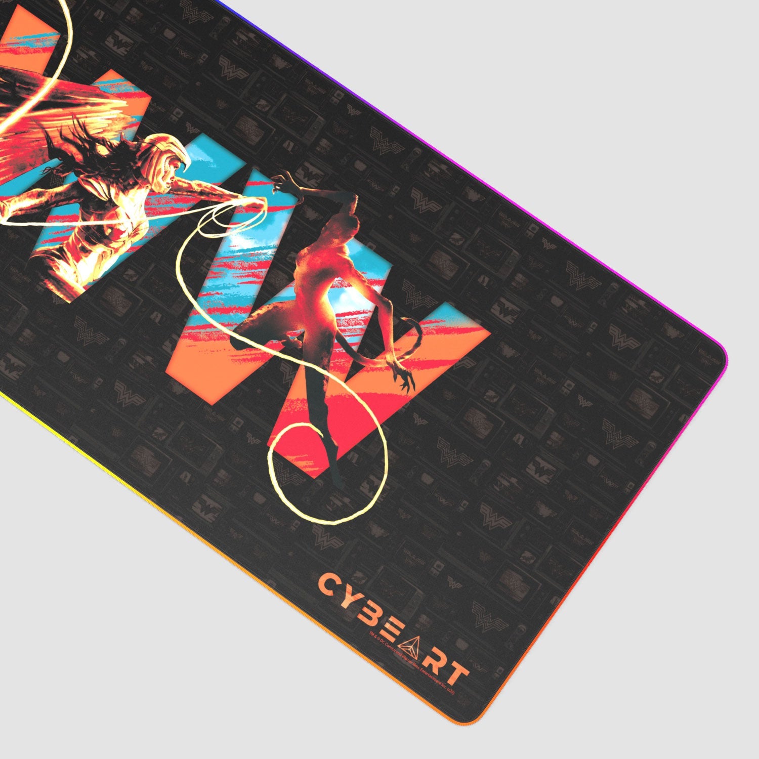 Wonder Woman Gaming Mouse Pad featuring Cheetah Design - Perfect for Gamers - Shopthatapp.ca