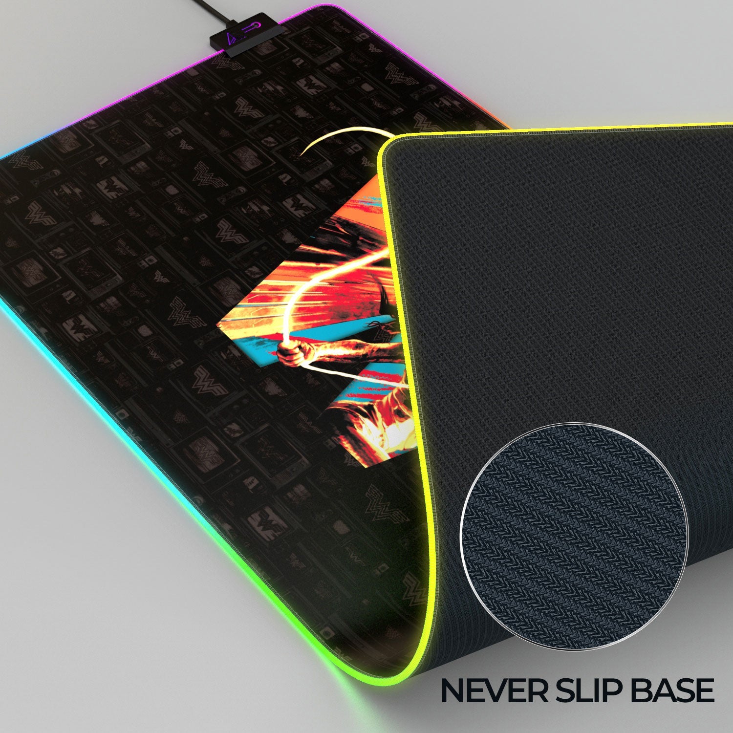 Wonder Woman Gaming Mouse Pad featuring Cheetah Design - Perfect for Gamers - Shopthatapp.ca