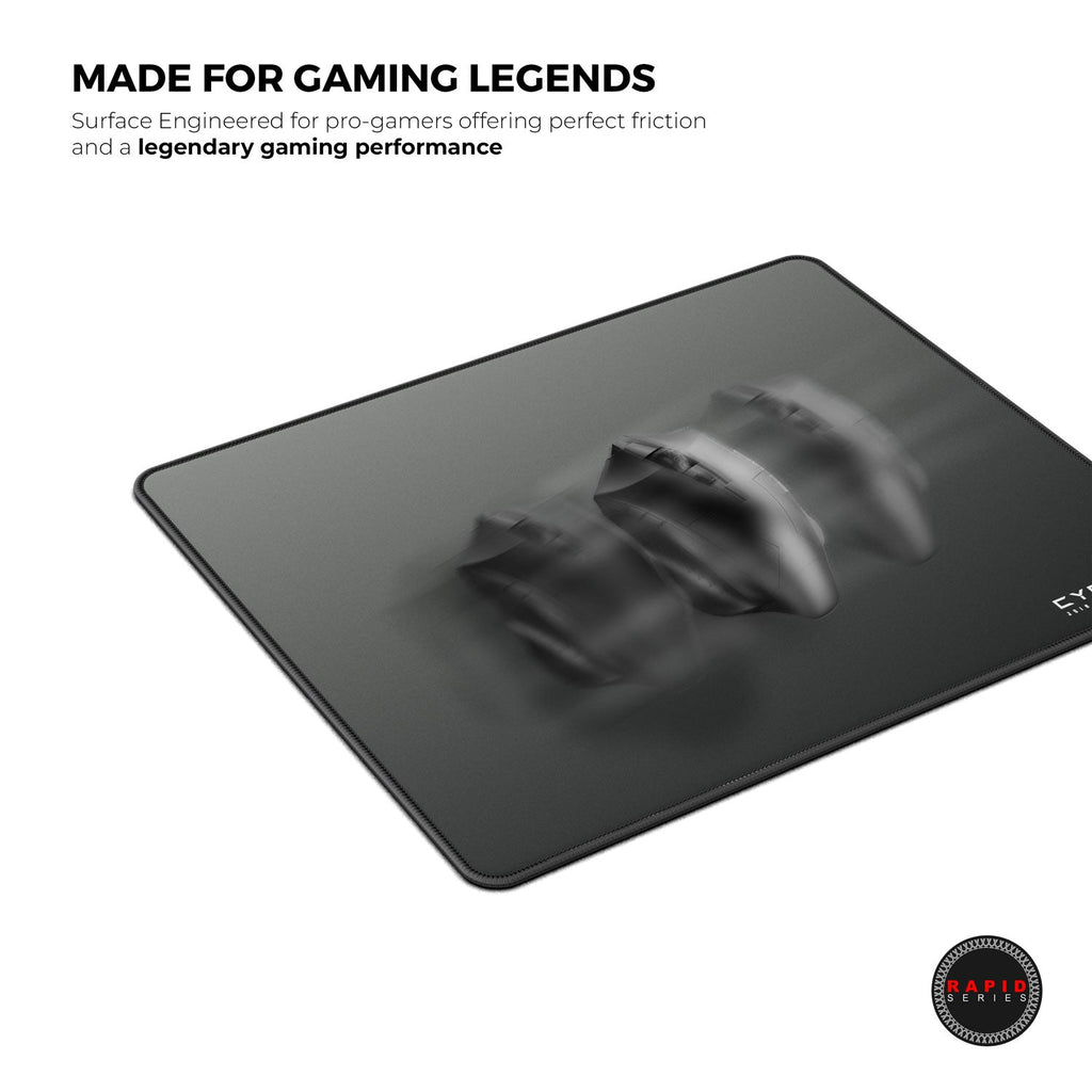 Ghost Black Gaming Mouse Pad - Precision and Comfort for Gamers - Shopthatapp.ca