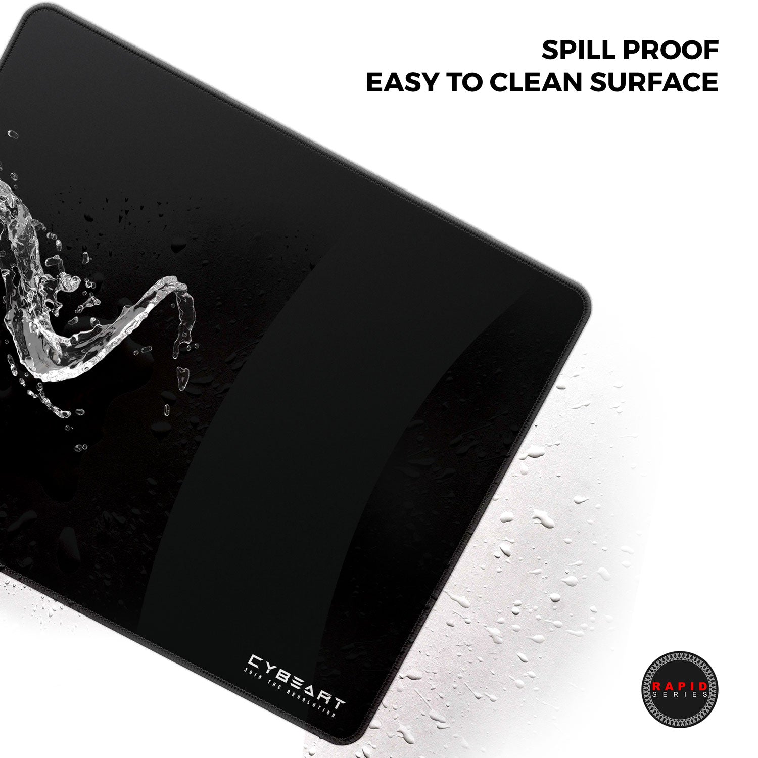 Ghost Black Gaming Mouse Pad - Precision and Comfort for Gamers - Shopthatapp.ca