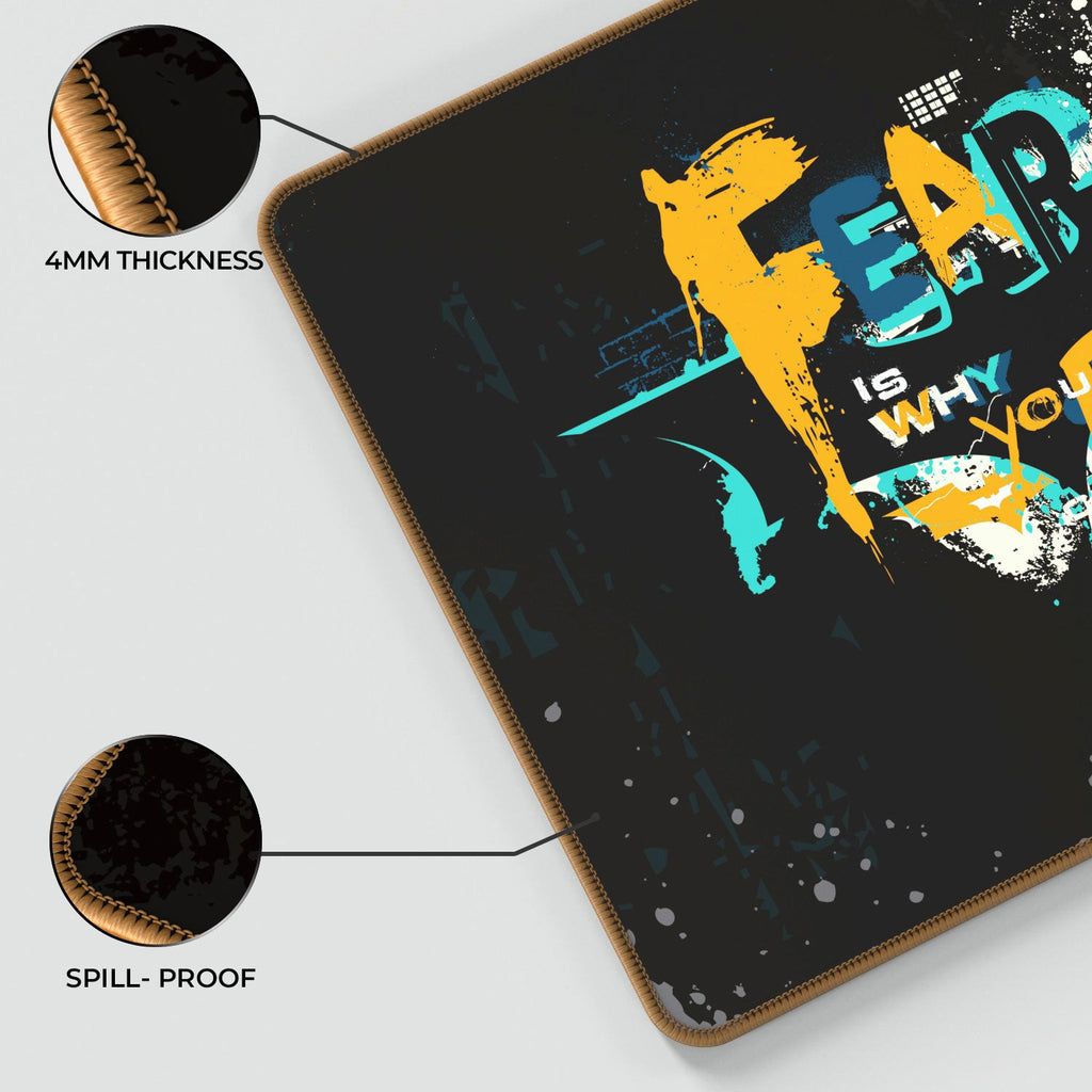 Batman Gaming Mouse Pad - Fear Is Why You Fail Design - Shopthatapp.ca