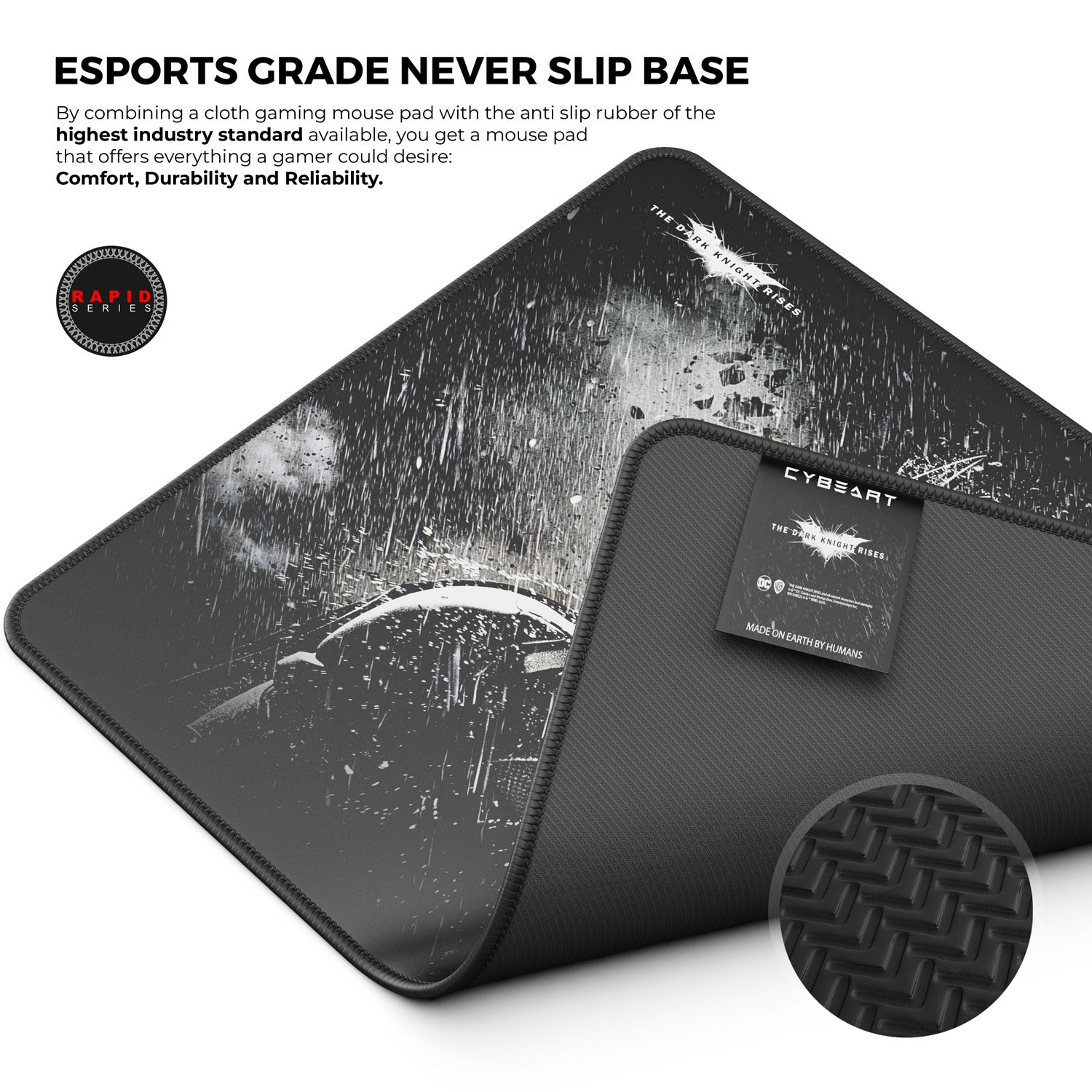 Batman Gaming Mouse Pad for Ultimate Gaming Experience - The Dark Knight Rises - Shopthatapp.ca