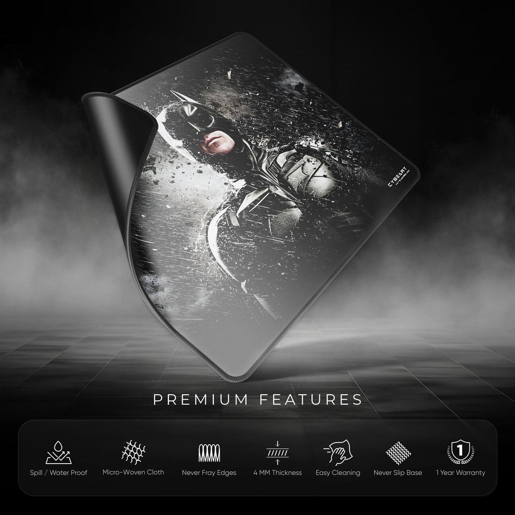 Batman Gaming Mouse Pad for Ultimate Gaming Experience - The Dark Knight Rises - Shopthatapp.ca