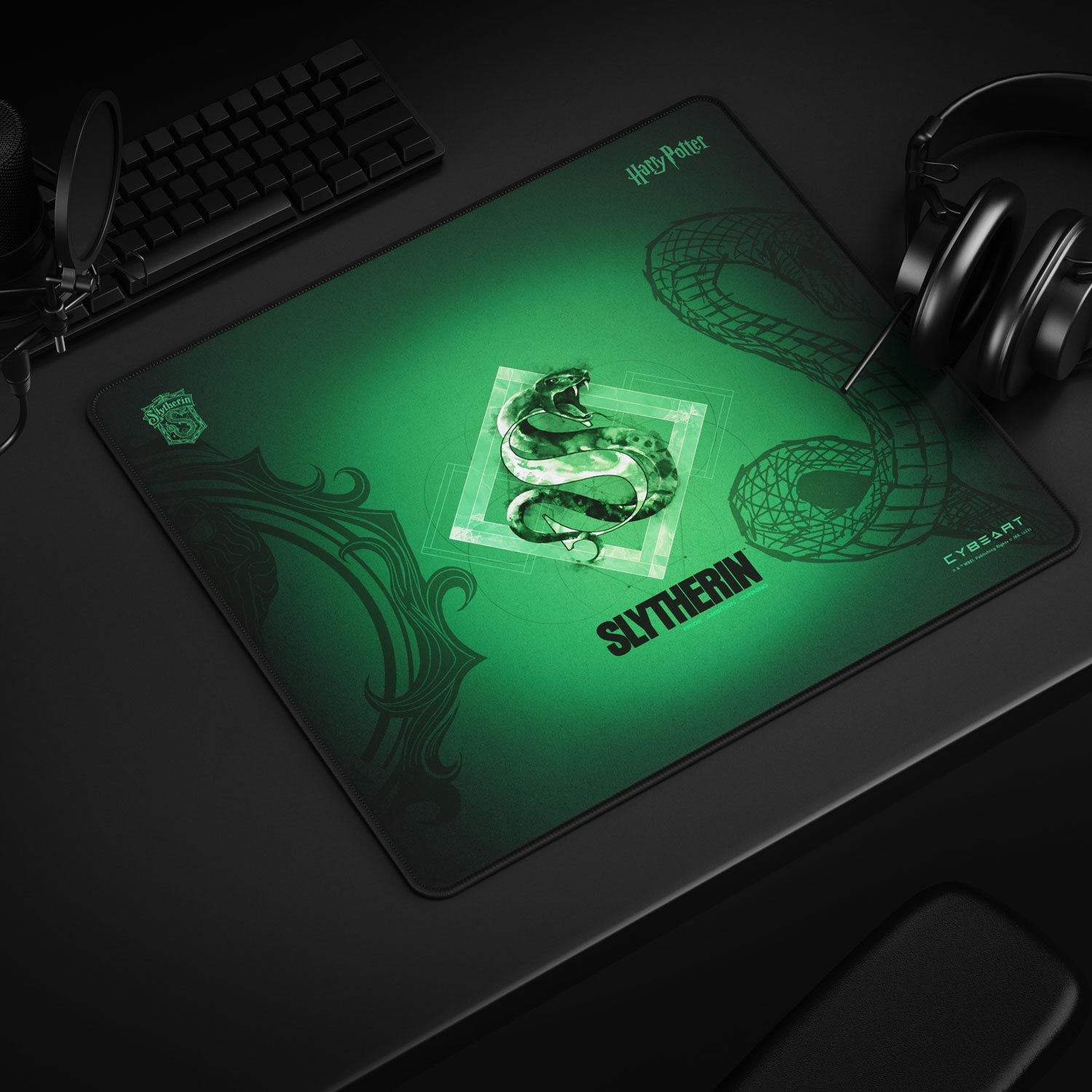Slytherin Gaming Mouse Pad - Shopthatapp.ca