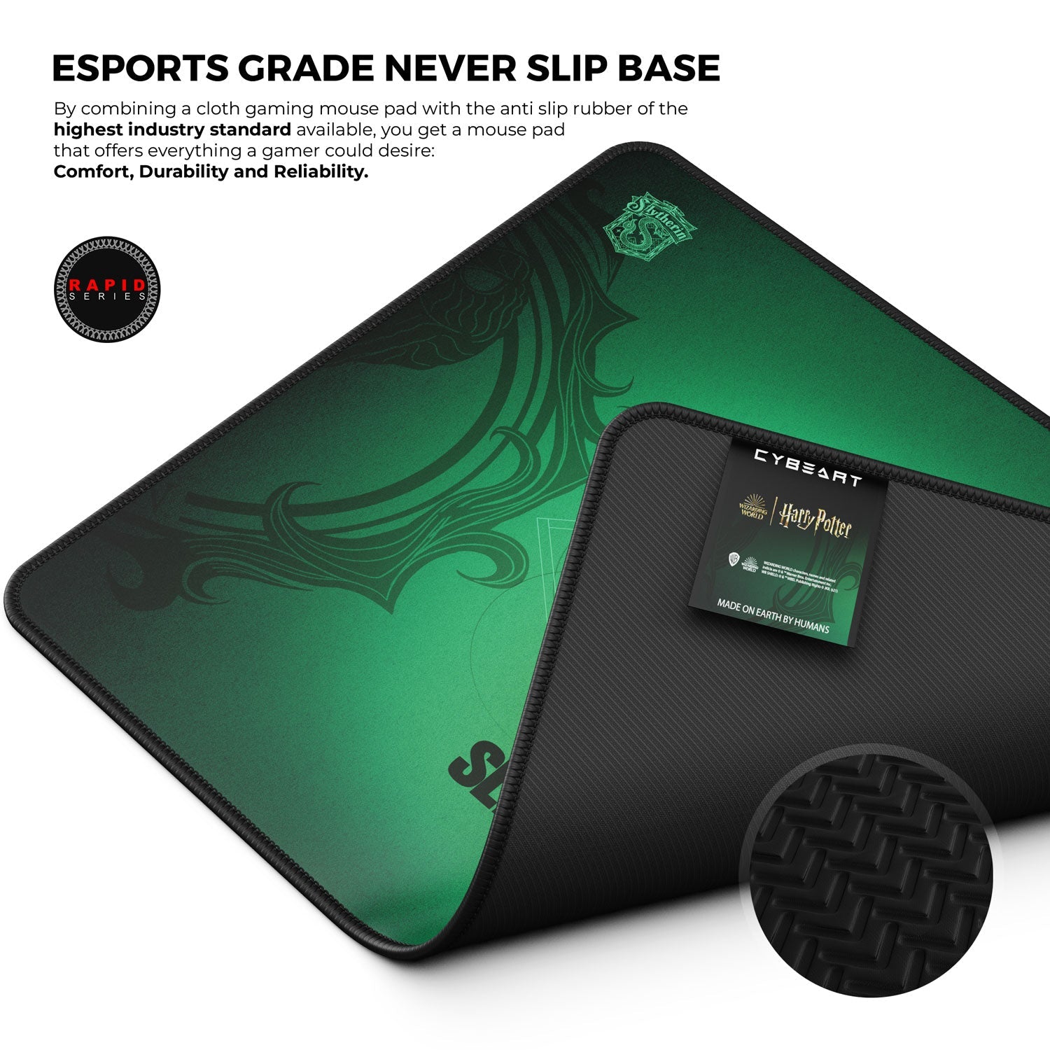 Slytherin Gaming Mouse Pad - Shopthatapp.ca