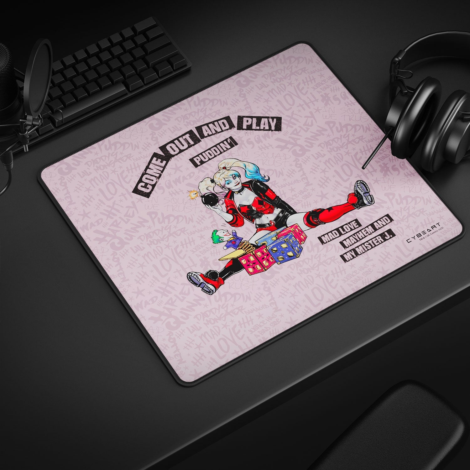 Harley Quinn Mouse Pad - Ideal Gaming Accessory for Gamers and Collectors - Shopthatapp.ca