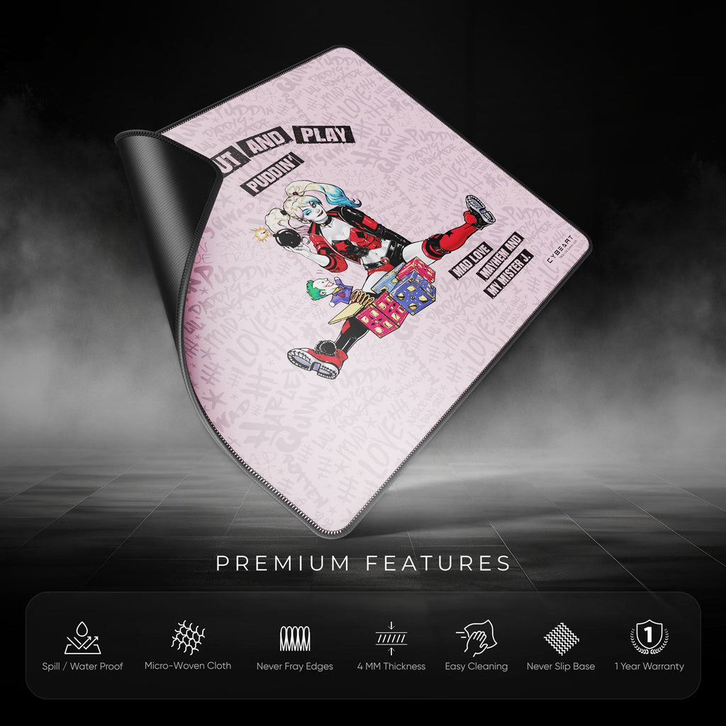 Harley Quinn Mouse Pad - Ideal Gaming Accessory for Gamers and Collectors - Shopthatapp.ca