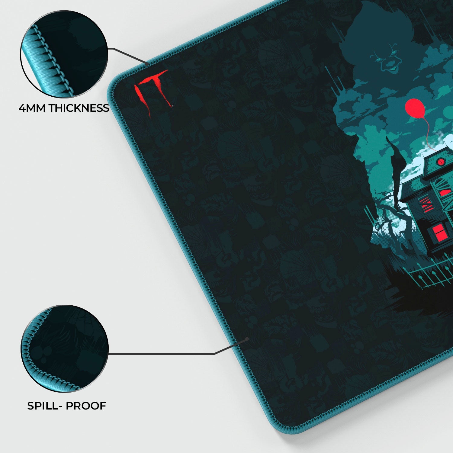 IT - Nightmare Gaming Mouse Pad - Shopthatapp.ca