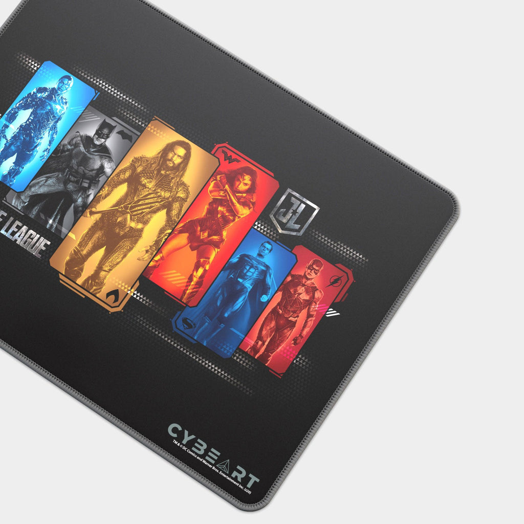 Justice League Gaming Mouse Pad - Character Portraits Design - Shopthatapp.ca