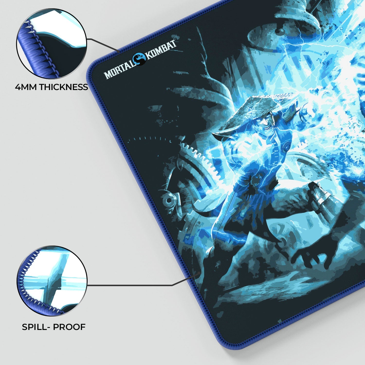 Mortal Kombat Raiden Mouse Pad - Ultimate Gaming Experience - Shopthatapp.ca
