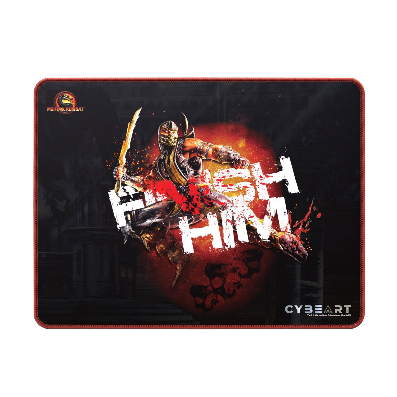Mortal Kombat FINISH HIM Sub Zero Gaming Mouse Pad - Shopthatapp.ca