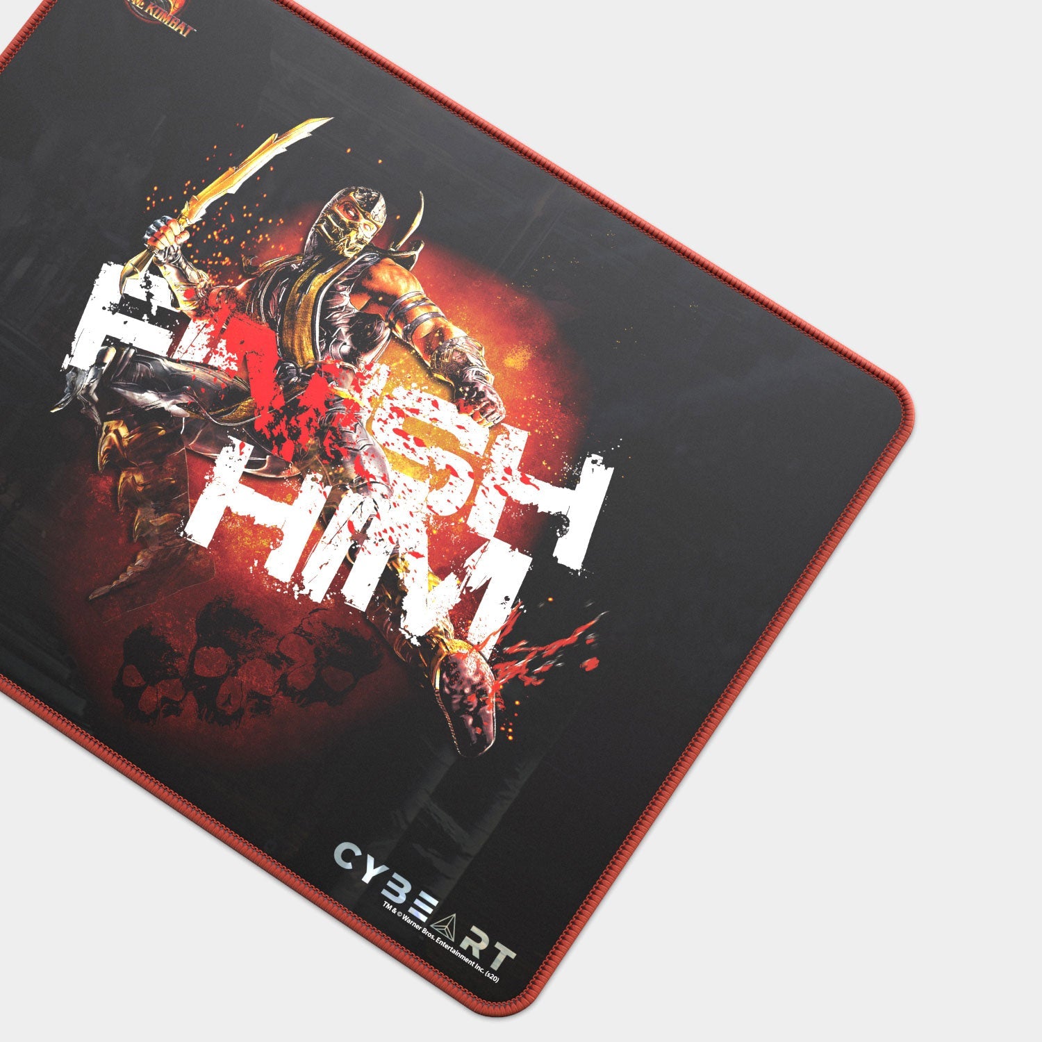 Mortal Kombat FINISH HIM Sub Zero Gaming Mouse Pad - Shopthatapp.ca