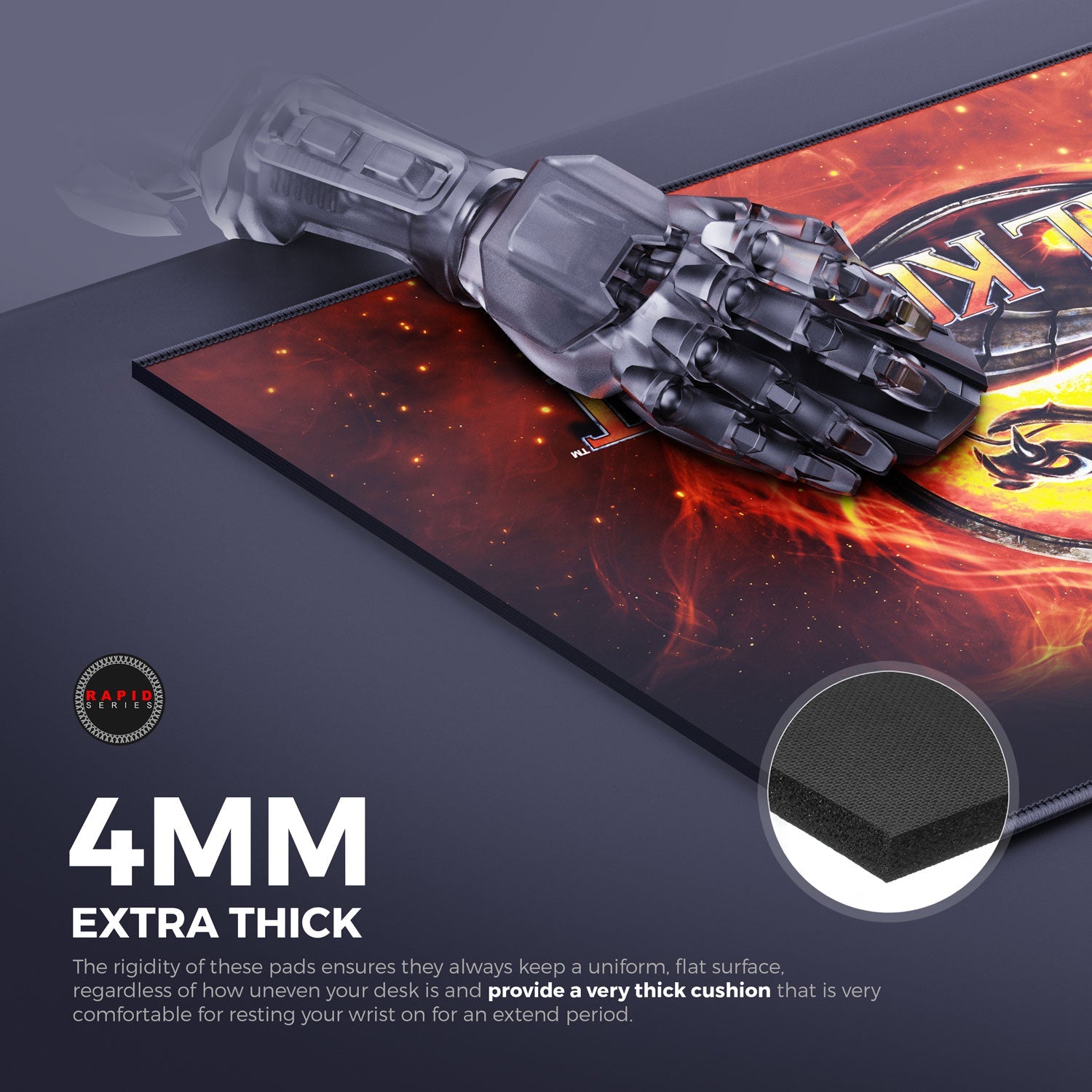 Mortal Kombat Mouse Pad for the Ultimate Gaming Experience - Shopthatapp.ca