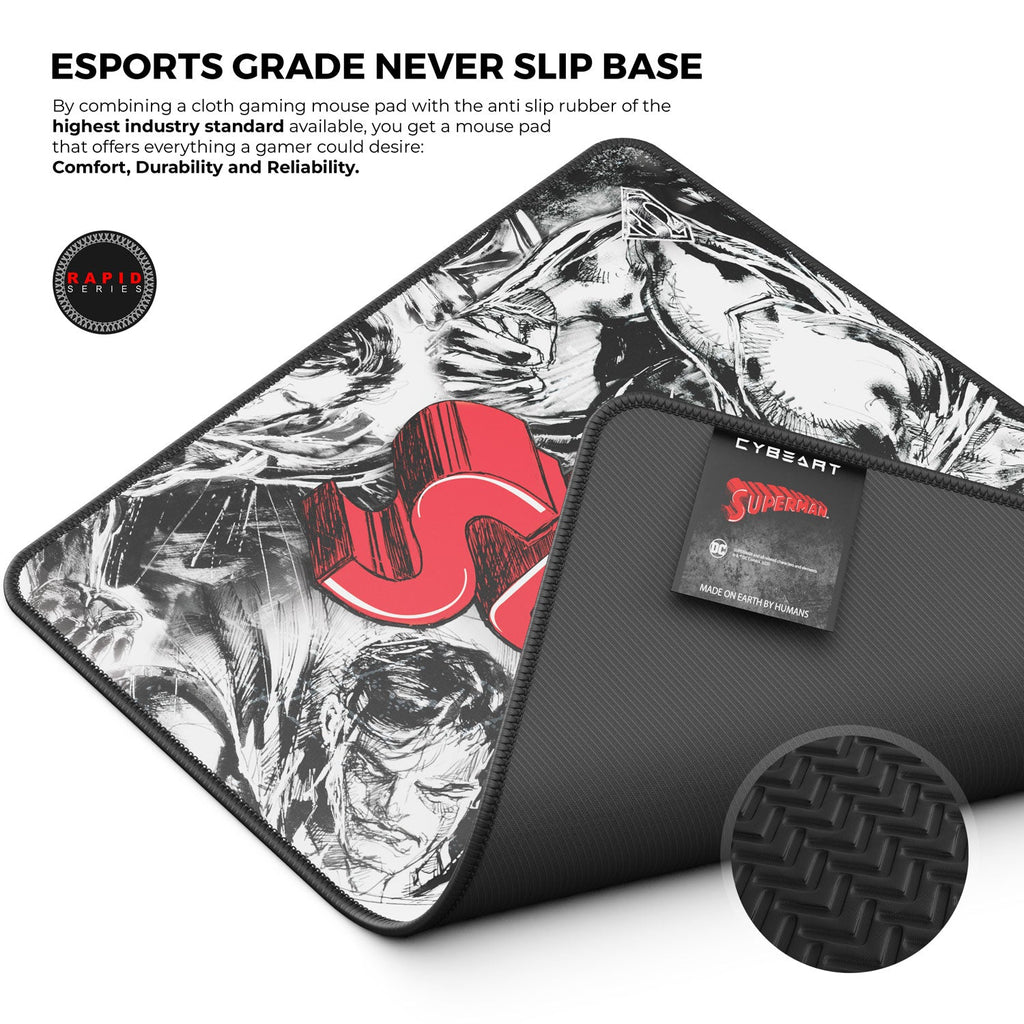 Superman Jim Lee Gaming Mouse Pad for Ultimate Gaming Performance - Shopthatapp.ca
