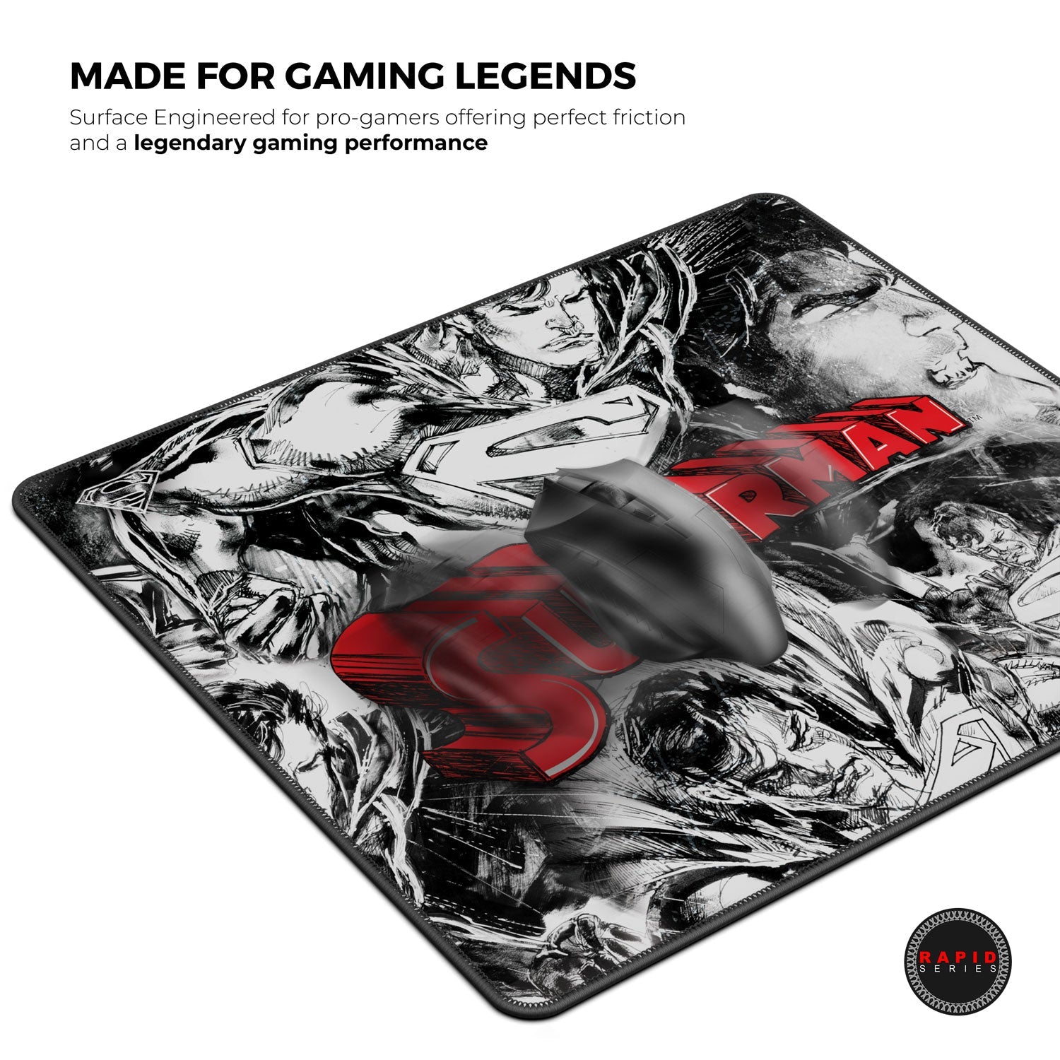 Superman Jim Lee Gaming Mouse Pad for Ultimate Gaming Performance - Shopthatapp.ca