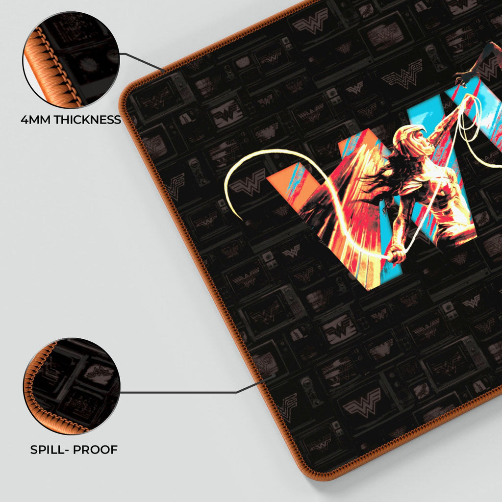 Wonder Woman Gaming Mouse Pad featuring Cheetah Design - Perfect for Gamers - Shopthatapp.ca