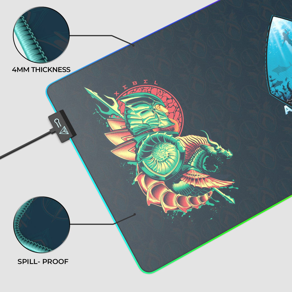 Aquaman XEBEL Kingdom Mouse Pad for an Ultimate Gaming Experience - Shopthatapp.ca