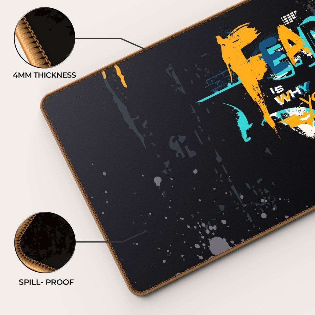 Batman Gaming Mouse Pad - Fear Is Why You Fail Design - Shopthatapp.ca