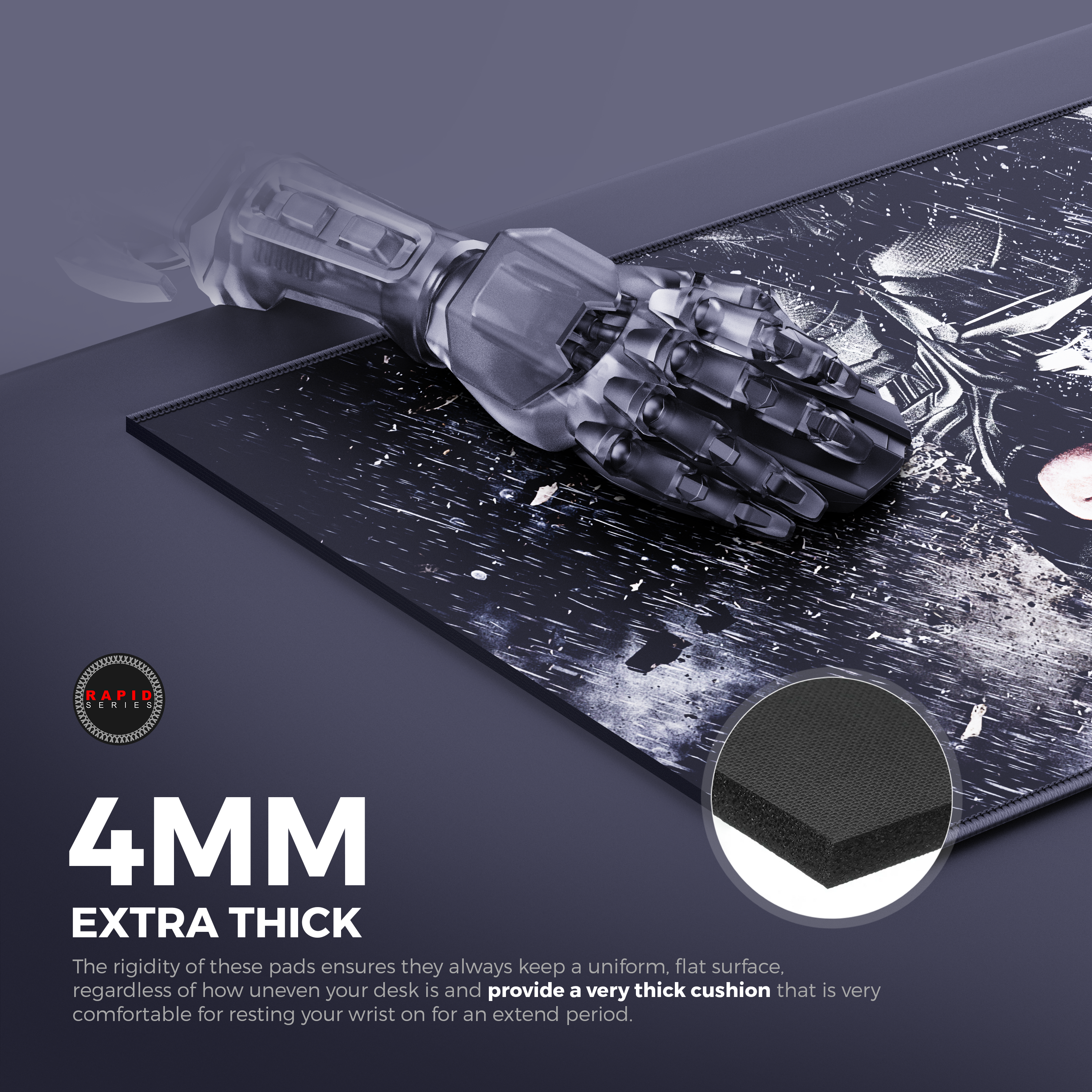 Batman Gaming Mouse Pad for Ultimate Gaming Experience - The Dark Knight Rises - Shopthatapp.ca