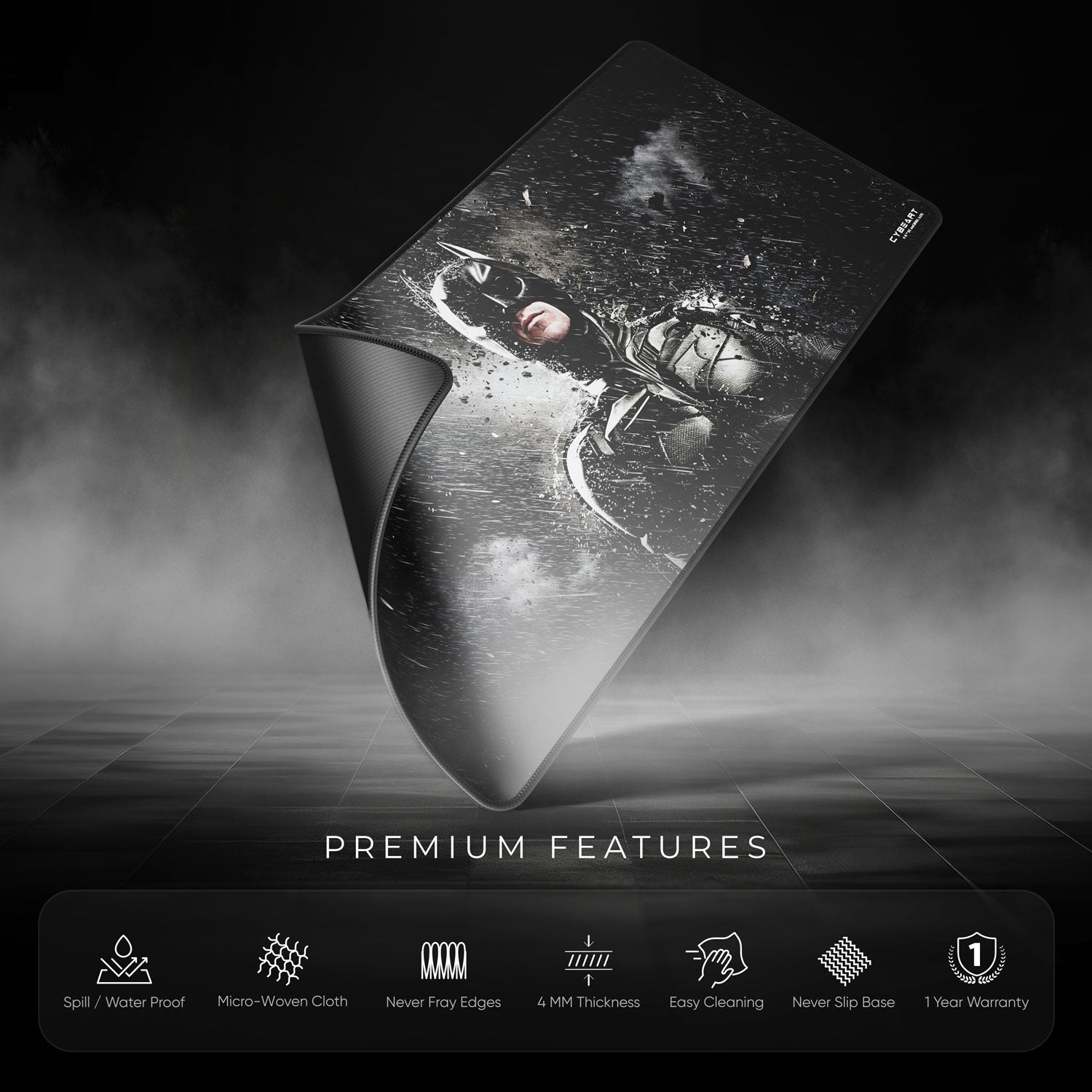 Batman Gaming Mouse Pad for Ultimate Gaming Experience - The Dark Knight Rises - Shopthatapp.ca