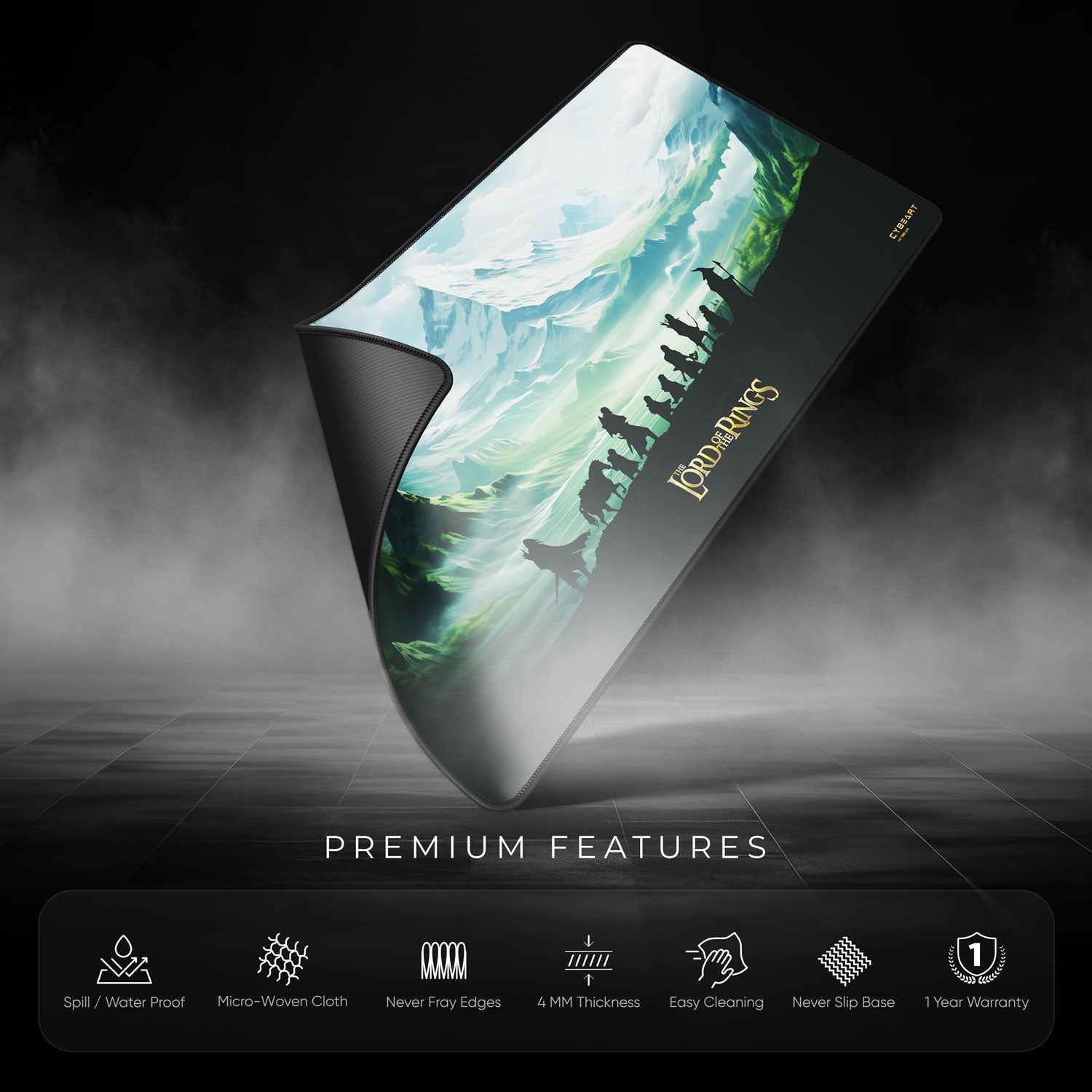 Lord of the Rings Mouse Pad - Epic Gaming Design for Ultimate Gamers - Shopthatapp.ca