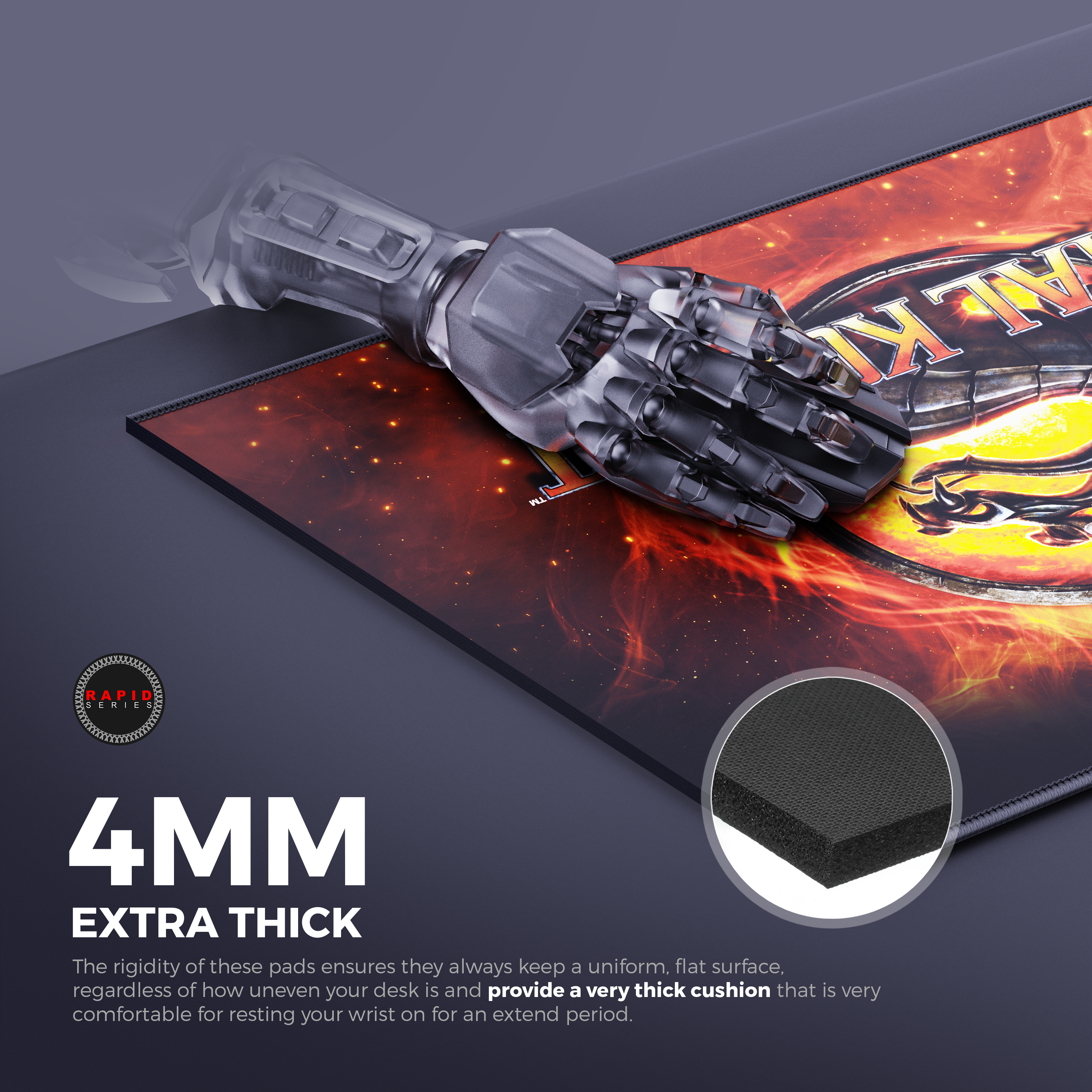 Mortal Kombat Mouse Pad for the Ultimate Gaming Experience - Shopthatapp.ca
