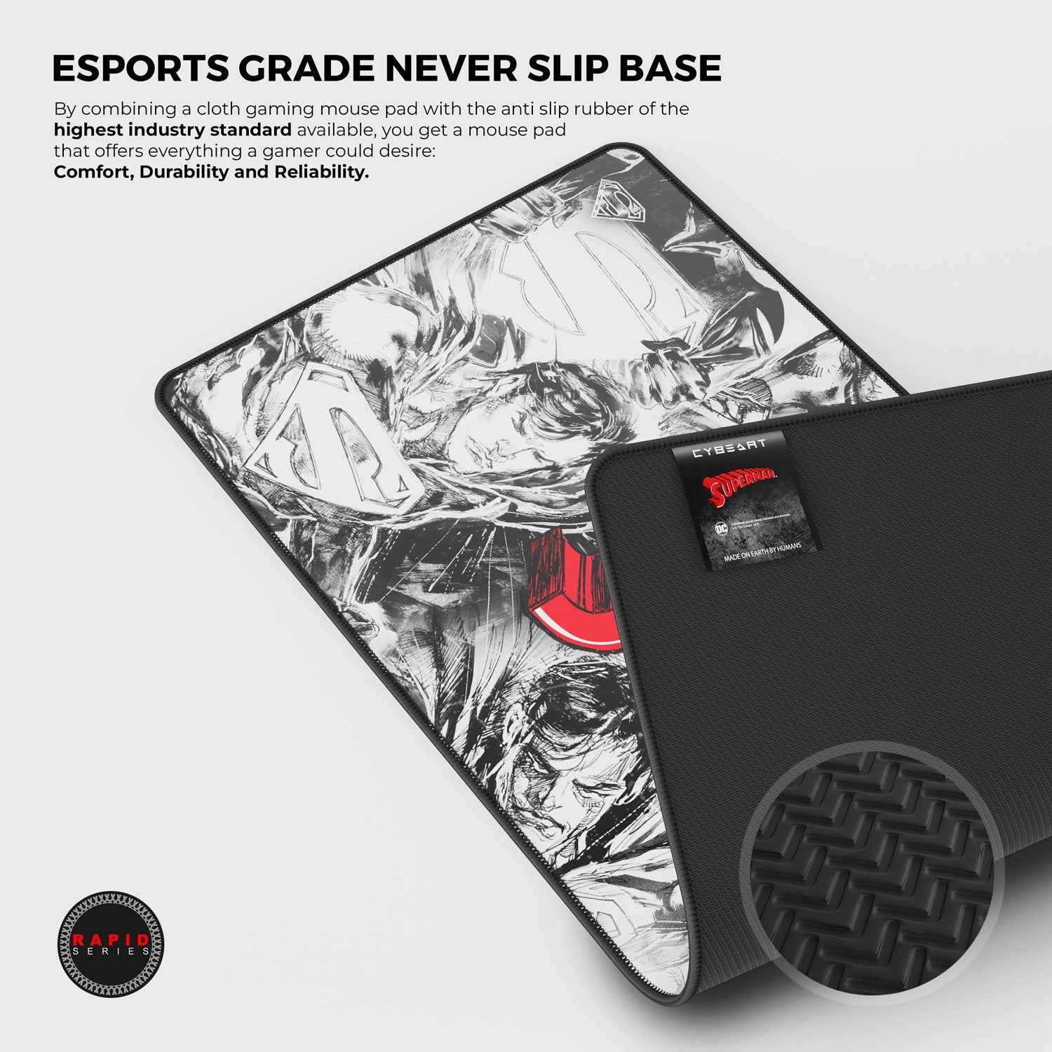 Superman Jim Lee Gaming Mouse Pad for Ultimate Gaming Performance - Shopthatapp.ca
