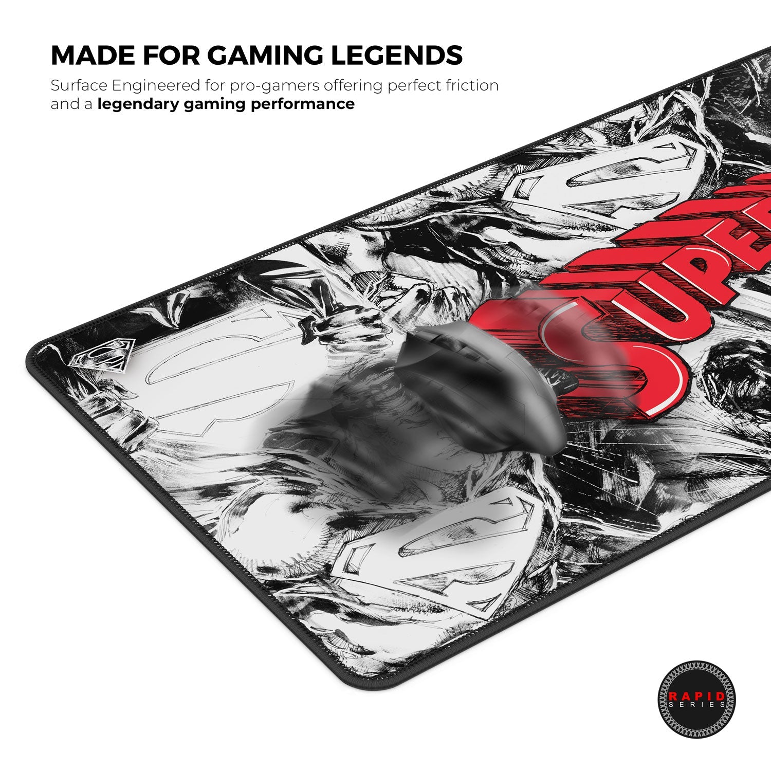 Superman Jim Lee Gaming Mouse Pad for Ultimate Gaming Performance - Shopthatapp.ca