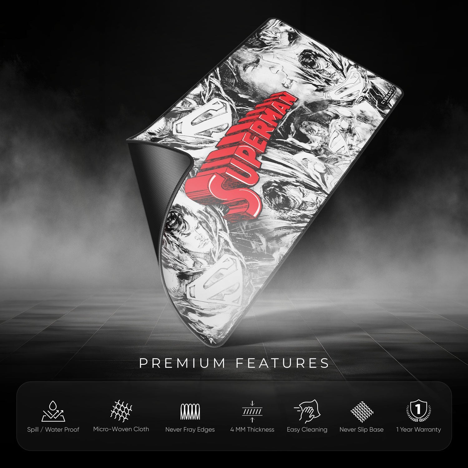Superman Jim Lee Gaming Mouse Pad for Ultimate Gaming Performance - Shopthatapp.ca