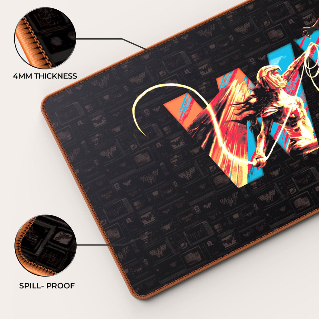 Wonder Woman Gaming Mouse Pad featuring Cheetah Design - Perfect for Gamers - Shopthatapp.ca