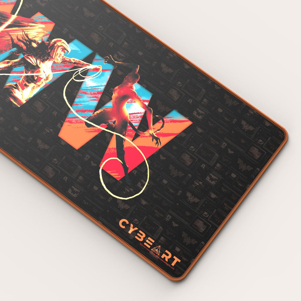 Wonder Woman Gaming Mouse Pad featuring Cheetah Design - Perfect for Gamers - Shopthatapp.ca