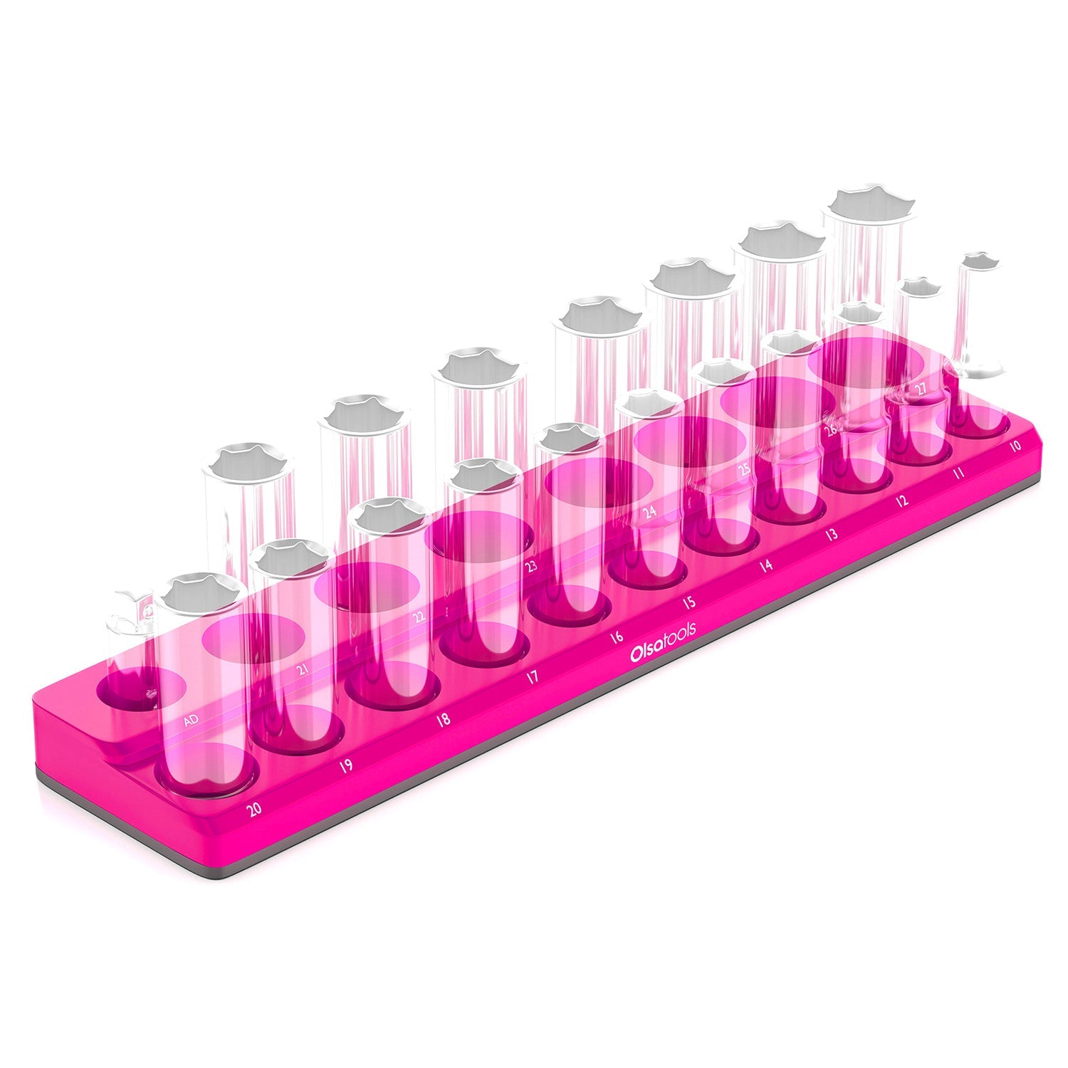 2-Row Magnetic Socket Holders